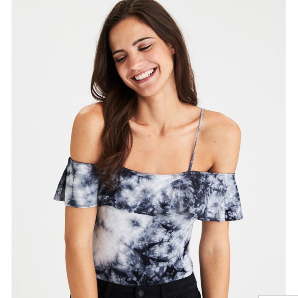 NWT American Eagle tie dye bodysuit